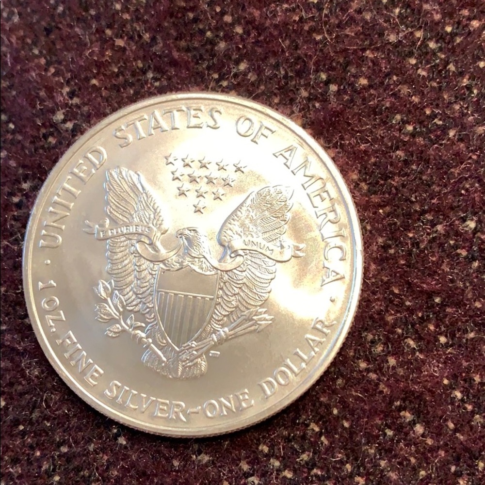 1 oz silver dollar